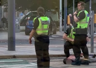 the video grab shows police arrested a suspect who allegedly attacked five muslims in edinburgh on june 19 2026 photo video grab uk politics x