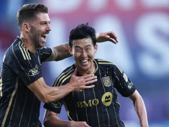 son heung min grabbed his first major league soccer goal on saturday photo afp son heung min grabbed his first major league soccer goal on saturday photo afp