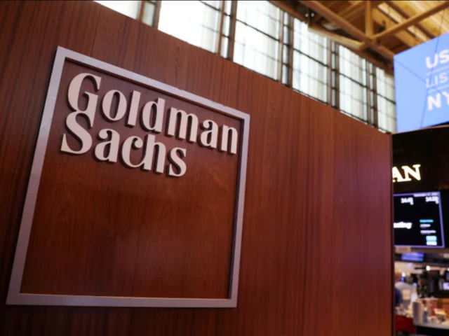 the logo for goldman sachs is seen on the trading floor at the new york stock exchange nyse in new york city source reuters the logo for goldman sachs is seen on the trading floor at the new york stock exchange nyse in new york city source reuters