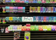 a shop displaying e cigarettes and vape products source reuters