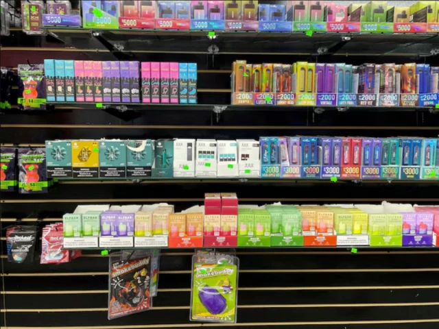 a shop displaying e cigarettes and vape products source reuters a shop displaying e cigarettes and vape products source reuters