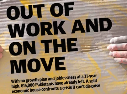 a nation out of work and on the move