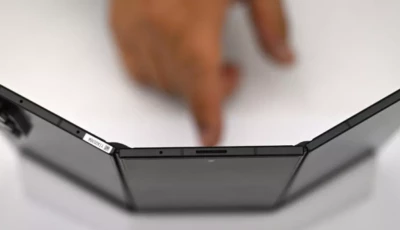 the galaxy z trifold will go on sale on december 12 and is more than twice the cost of the new iphone 17 source afp