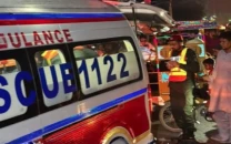 14 killed as truck plunges into dry canal in sargodha fog