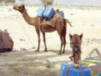 running out of water and time