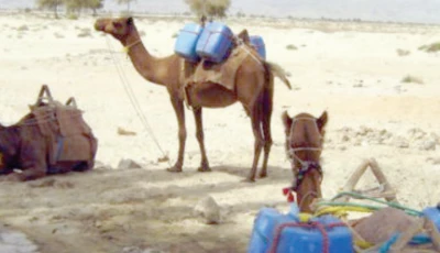 running out of water and time