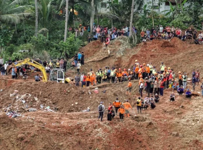 seven dead 82 missing as landslide hits west java in indonesia
