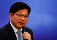 taiwan foreign minister lin chia lung makes a speech at a press conference for foreign media in taipei taiwan july 19 2024 photo reuters