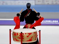 a unitree robotics humanoid robot takes part in the freestyle competition at the inaugural world humanoid robot games at the national speed skating oval in beijing china august 15 2025 photo reuters
