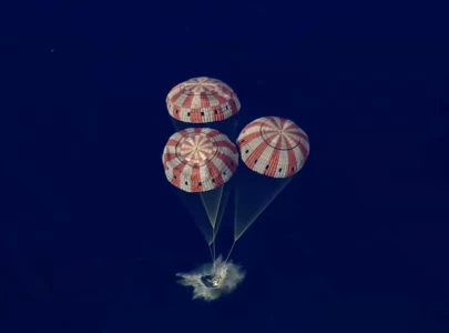 artemis ii astronauts safely back on earth after historic trip around moon