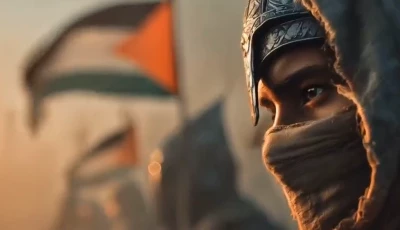 a screencapture from the trailer for the next salahuddin source x com haiderymuhammed