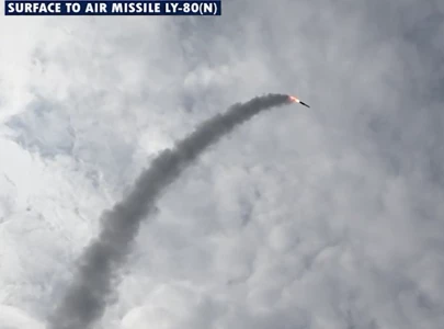 pakistan navy tests ly 80 missile drones and unmanned vessel in arabian sea