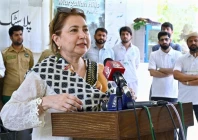 secretary ministry of climate change and environmental coordination ms aisha humera moriani addressing the launching ceremony of the clean up drive initiative at the margallah hills national park and trail 5 photo app file secretary ministry of climate change and environmental coordination ms aisha humera moriani addressing the launching ceremony of the clean up drive initiative at the margallah hills national park and trail 5 photo app file