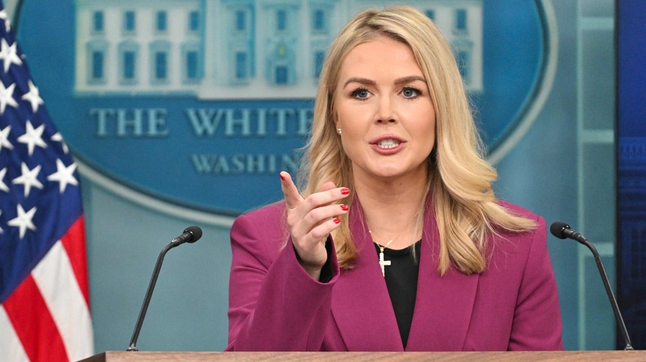 white house press secretary karoline leavitt