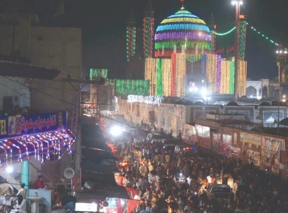 sehwan thrums as qalandar s devotees gather for 774th urs