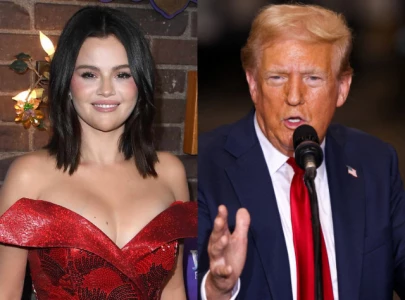 did selena gomez s red dress signal a vote for trump in the 2024 election