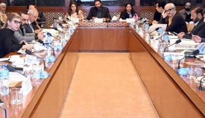 senator faisal saleem rehman chairman of the senate standing committee on interior presides over a committee meeting at parliament house islamabad on january 27 2026 photo x