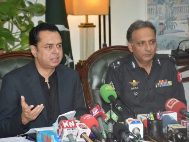 minister of state for interior senator talal chaudhary speaks at a press conference alongside fc commandant riaz nazir gara on july 14 2025 photo app minister of state for interior senator talal chaudhary speaks at a press conference alongside fc commandant riaz nazir gara on july 14 2025 photo app