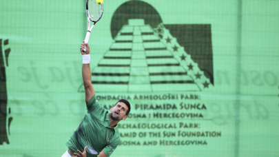 djokovic inagurates courts at controversial bosnian pyramids djokovic inagurates courts at controversial bosnian pyramids