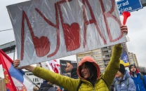 thousands mark serbian statehood day with anti corruption protest