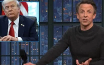 seth meyers responds to donald trump s call for nbc to fire him during latest late night episode seth meyers responds to donald trump s call for nbc to fire him during latest late night episode