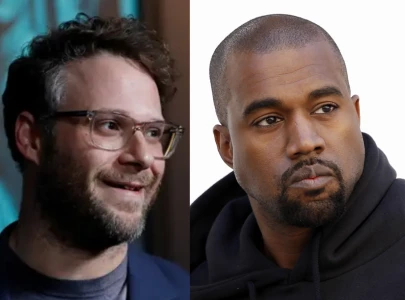 seth rogen roasts kanye west during netflix is a joke festival charity show seth rogen roasts kanye west during netflix is a joke festival charity show