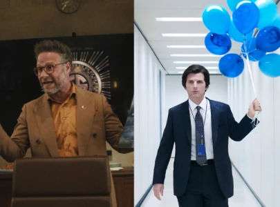 seth rogen sparks the studio and severance crossover buzz with hilarious interview moment seth rogen sparks the studio and severance crossover buzz with hilarious interview moment