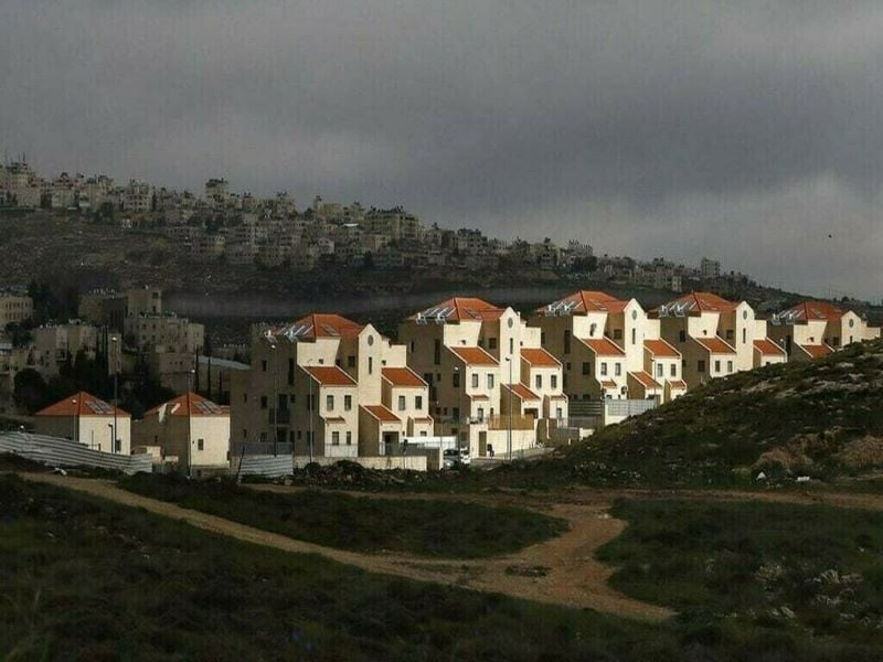 israeli settlements on occupied palestine photo reuters