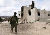 members of israeli security forces and journalists walk in the estate of palestinians mahmod tubasi 60 and his wife aedah 51 which they say was attacked by israeli settlers in jalud in the israeli occupied west bank september 29 2026 reuters
