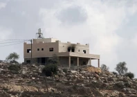 a house belonging to palestinians mahmod tubasi 60 and his wife aedah 51 damaged in what they say was an israeli settler attack in jalud in the israeli occupied west bank september 29 2026 reuters