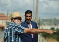us representative ro khanna d ca speaks with a palestinian resident of turmus ayya near ramallah during a visit in the israeli occupied west bank july 9 2026 reuters