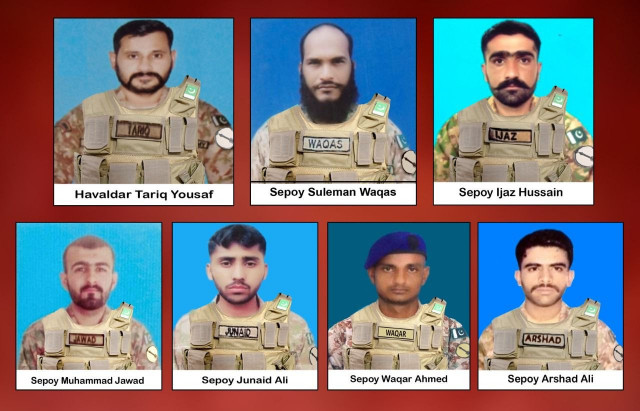 seven soldiers martyred in north waziristan convoy attack seven soldiers martyred in north waziristan convoy attack