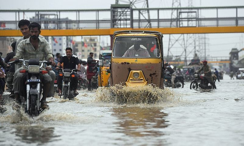 weather update monsoon rains spark urban flooding concerns in karachi sindh on alert