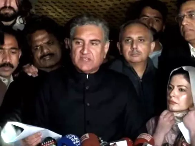 pti senior leader addressing a press conference in islamabad on january 29 2023 screengrab pti senior leader addressing a press conference in islamabad on january 29 2023 screengrab