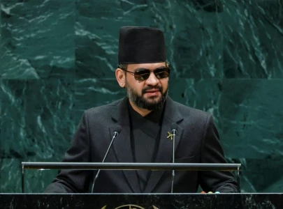 nepal pm says floods a warning to the world about climate change