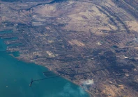 an aerial view port of fujairah united arab emirates in the strait of hormuz december 10 2023 photo reuters