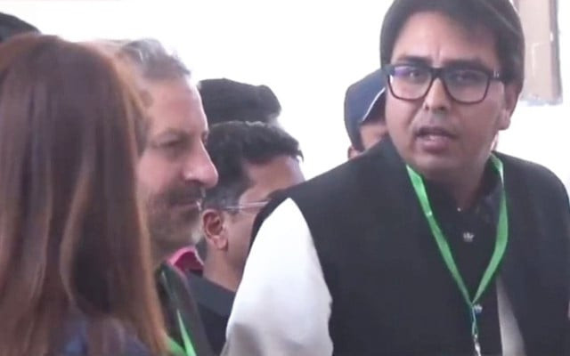 special assistant to prime minister sapm on political communication shahbaz gill speaking to media outside supreme court in islamabad on march 21 screengrab special assistant to prime minister sapm on political communication shahbaz gill speaking to media outside supreme court in islamabad on march 21 screengrab