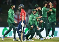 england s phil salt 2l walks back after getting out as pakistan s players celebrate during the 2026 icc men s t20 cricket world cup super eights match between england and pakistan at the pallekele international cricket stadium in kandy on february 24 2026 phot afp
