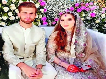 shaheen afridi celebrates two years of marital union shaheen afridi celebrates two years of marital union