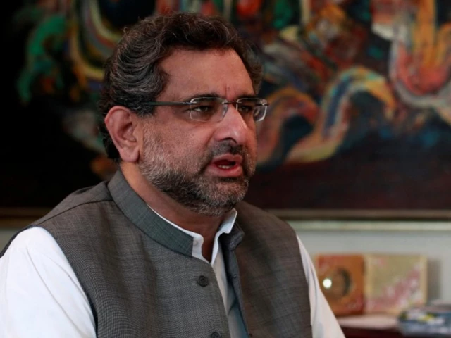 former prime minister shahid khaqan abbasi photo reuters file former prime minister shahid khaqan abbasi photo reuters file