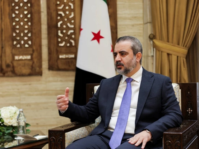 syrian foreign minister asaad al shaibani speaks during an interview with reuters in damascus syria august 22 2026 photo reuters syrian foreign minister asaad al shaibani speaks during an interview with reuters in damascus syria august 22 2026 photo reuters