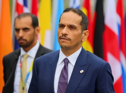 palestinian authority should lead gaza after war ends qatar pm