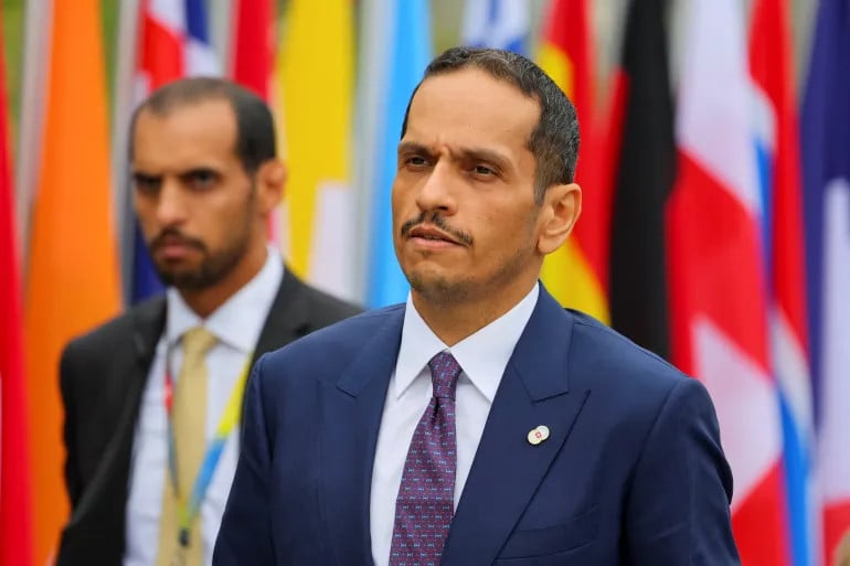 sheikh mohammed bin abdulrahman bin jassim al thani who is also the country s foreign minister says his country was sorry for the time wasted in the talks between israel and hamas photo reuters