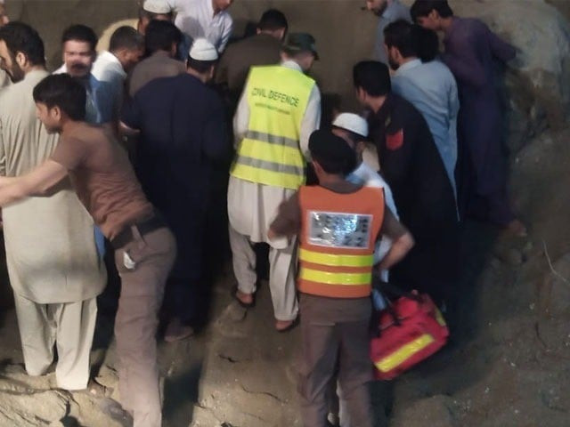 the children were playing cricket in a local ground when they were buried alive by the landslide photo express