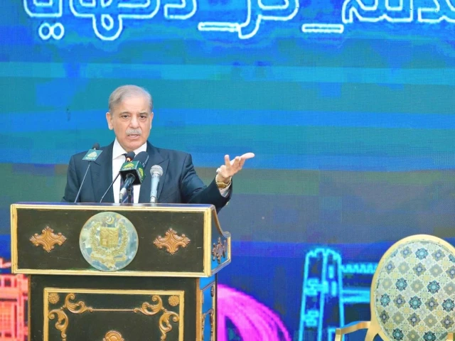 prime minister shehbaz sharif announcing the reduction in electricity tariff on april 3 2025 photo pid prime minister shehbaz sharif announcing the reduction in electricity tariff on april 3 2025 photo pid