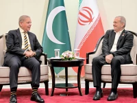 prime minister shehbaz sharif meets iranian president masoud pezeshkian in bishkek kyrgyzstan on the sidelines of the sco summit august 31 2026 photo government of pakistan x prime minister shehbaz sharif meets iranian president masoud pezeshkian in bishkek kyrgyzstan on the sidelines of the sco summit august 31 2026 photo government of pakistan x