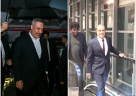 turk foreign minister hakan fidan l and egyptian foreign minister dr badr abdelatty photos mofa