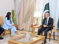 canadian foreign minister anita anand during a meeting with prime minister shehbaz sharif on monday july 20 2026 photo pid