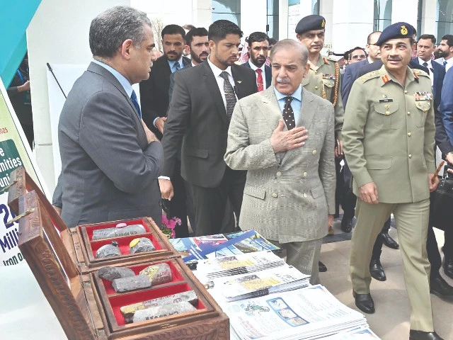 pm shehbaz sharif and chief of army staff gen asim munir visit stalls at the exhibition in islamabad photo inp pm shehbaz sharif and chief of army staff gen asim munir visit stalls at the exhibition in islamabad photo inp