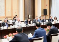 prime minister muhammad shehbaz sharif and pakistan delegation met h e wang hao and his delegation party secretary of zhejiang province in hangzhou on saturday may 23 photo ishaq dar x